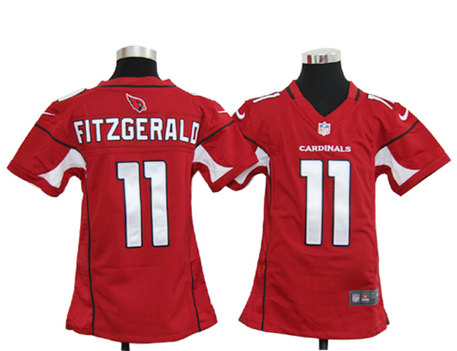 Arizona Cardinals 11 Pittsburgh Larry Fitzgerald Youth Nike NFL Red Jerseys